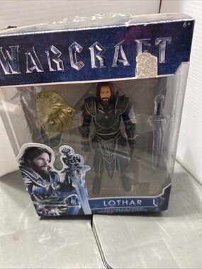 Craft Lothar Action Figure with Gold Lion Shield and Silver Sword